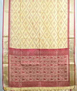 faun-colour-vegan-dupion-silk-ikat-weave-saree-hny0560-hny0560-b