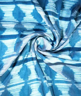 indigo-blue-colour-shibori-dyed-vegan-silk-saree-hny0563-hny0563-c