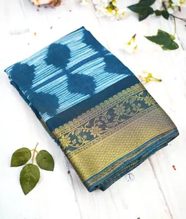 indigo-blue-colour-shibori-dyed-vegan-silk-saree-hny0563-hny0563-a