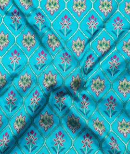 light-blue-colour-patola-weave-vegan-silk-saree-hnyt0585-hny0585-c