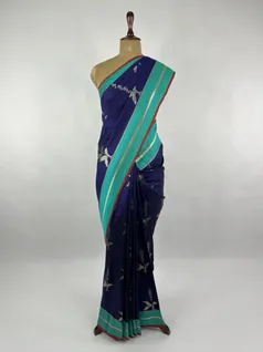 navy-blue-color-fancy-banarasi-silk-saree-hny0463-b