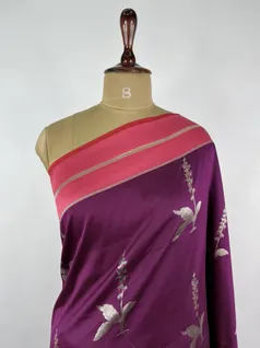 maroon-color-fancy-banarasi-silk-saree-hny0464-c