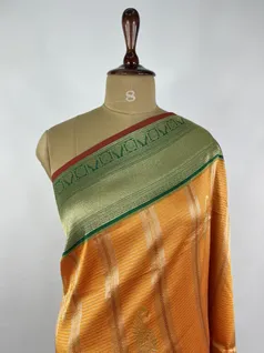 mustard-color-kanjivaram-silk-saree-hny0468-c