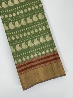 green-color-printed-soft-tussar-silk-saree-hny0257-a