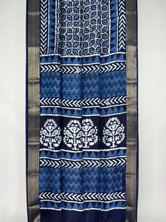 indigo-color-dabu-print-on-vegan-silk-saree-hny0434-b