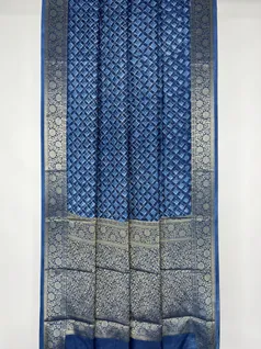 indigo-color-dabu-print-on-vegan-silk-saree-hny0441-b