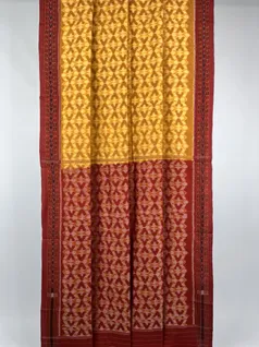 mustard-color-hand-made-pure-cotton-orissi-ikat-saree-hny0266-b