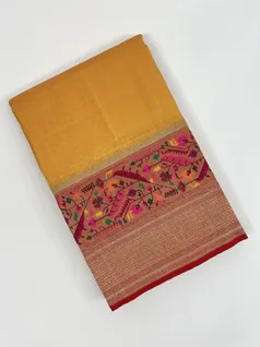 mustard-color-banarasi-silk-saree-hny0312-a