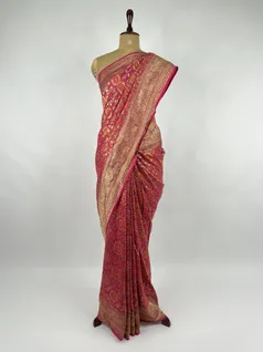 red-color-bandhani-georgette-silk-saree-hny0325-b