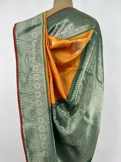 mustard-color-kanjivaram-silk-saree-hny0331-d