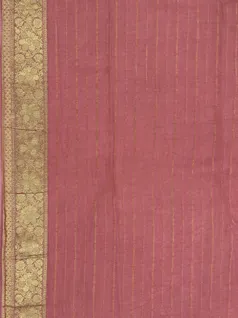 Peach color Bandhani Georgette silk saree5