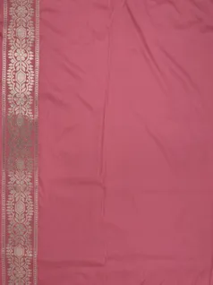 Pink color Banarasi silk saree5