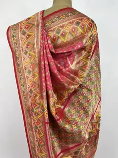 Rani Pink Patola silk saree4