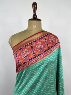 turquoise-blue-color-patola-silk-saree-hny0387-c