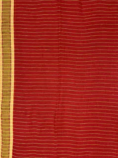 red-color-pure-linen-jamdani-saree-hny0401-d