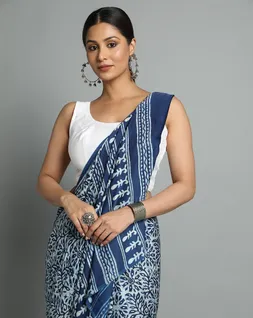 indigo-vegan-modal-satin-dabu-print-saree-hny0482-c