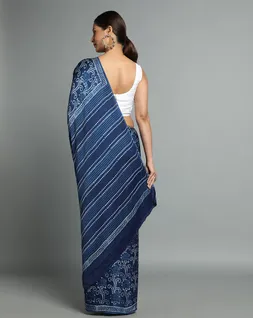 indigo-vegan-modal-satin-floral-dabu-print-saree-hny0483-b