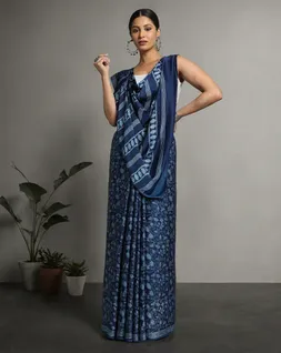 indigo-vegan-modal-satin-silk-mud-resist-print-saree-hny0484-a