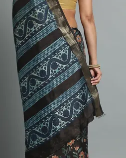 black-ajrak-handblock-printed-soft-vegan-silk-saree-hny0485-d