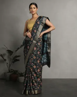 black-ajrak-handblock-printed-soft-vegan-silk-saree-hny0485-a