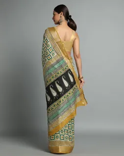 beige-natural-bagru-handblock-printed-vegan-silk-saree-hny0494-b