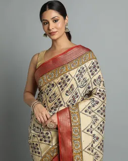 beige-colour-geometrical-bagru-handblock-printed-vegan-silk-saree-hny0498-c