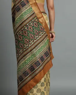 beige-and-rust-colour-traditional-bagru-printed-vegan-silk-saree-hny0503-d