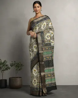 beige-and-black-all-over-bagru-printed-vegan-silk-saree-hny0504-a