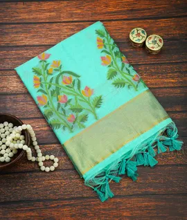 turquoise-colour-jamdani-chanderi-silk-saree-hny0521-hny0521-a