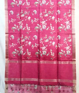 maroon-colour-floral-print-tussar-silk-saree-hny0527-hny0527-b