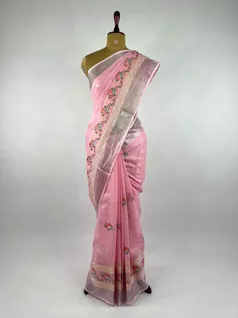 baby-pink-colour-linen-embroidery-saree-hny0105-b