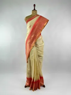 BEIGE COLOUR CHAMPA SILK EMBROIDERY SAREE2