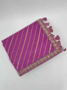 LAVENDAR COLOUR SOFT SILK EMBROIDERY SAREE1