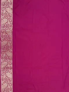 Pastel pink color banarasi silk saree5