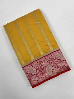 mustard-color-banarasi-silk-saree-hny0175-a