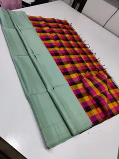 pallu-blouse-multi-colour-checked-pattern-03287-d