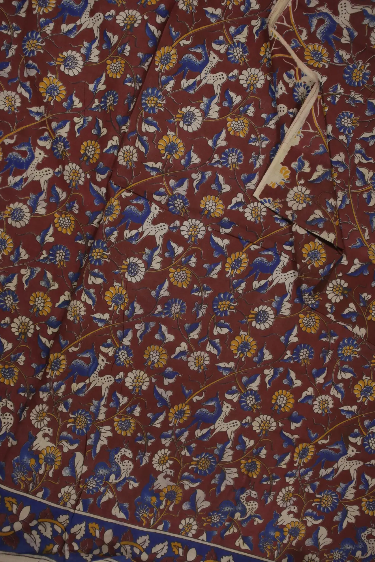 brown-deer-kalamkari-sarees-kk001184-c