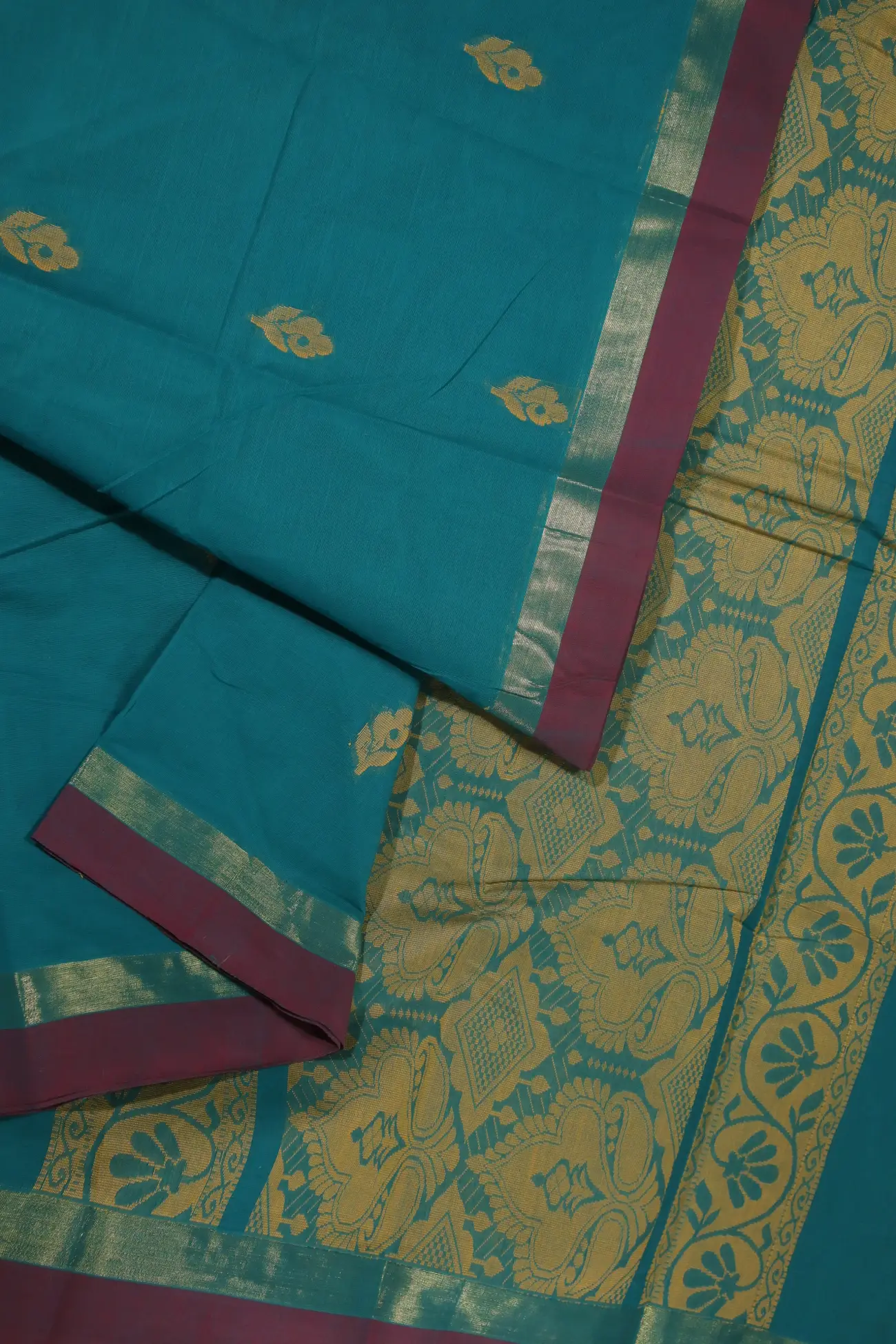 teal-flowers-coimbatore-cotton-saree-cbe000210-b