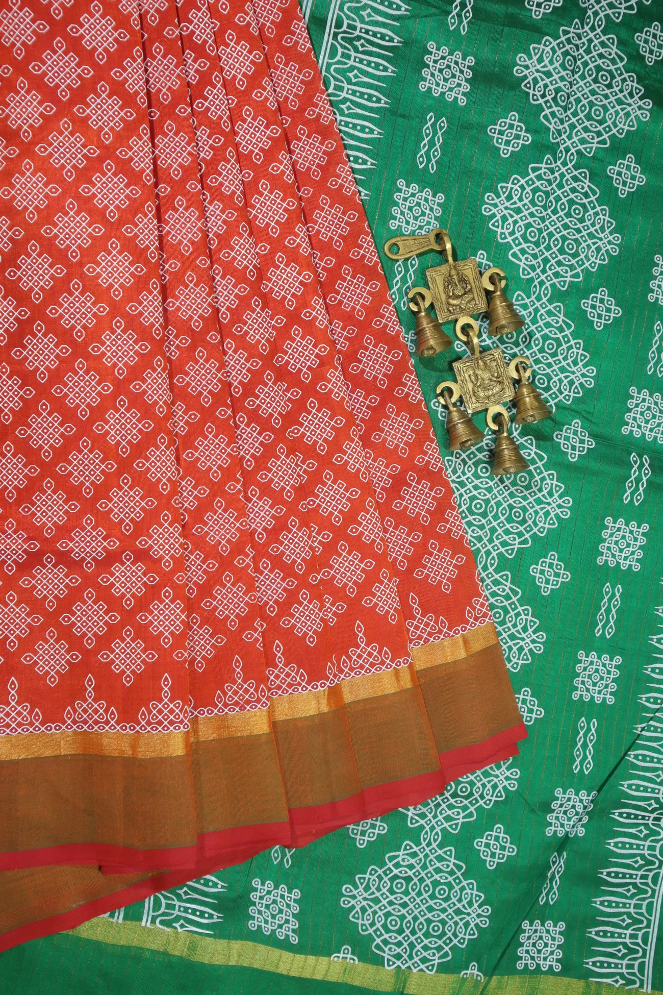 orange-kolam-kanchi-silk-cotton-saree-sc002728-a