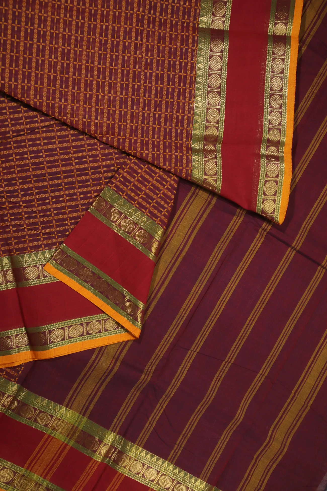 maroon-plus-checked-kanchi-cotton-saree-uu005311-b