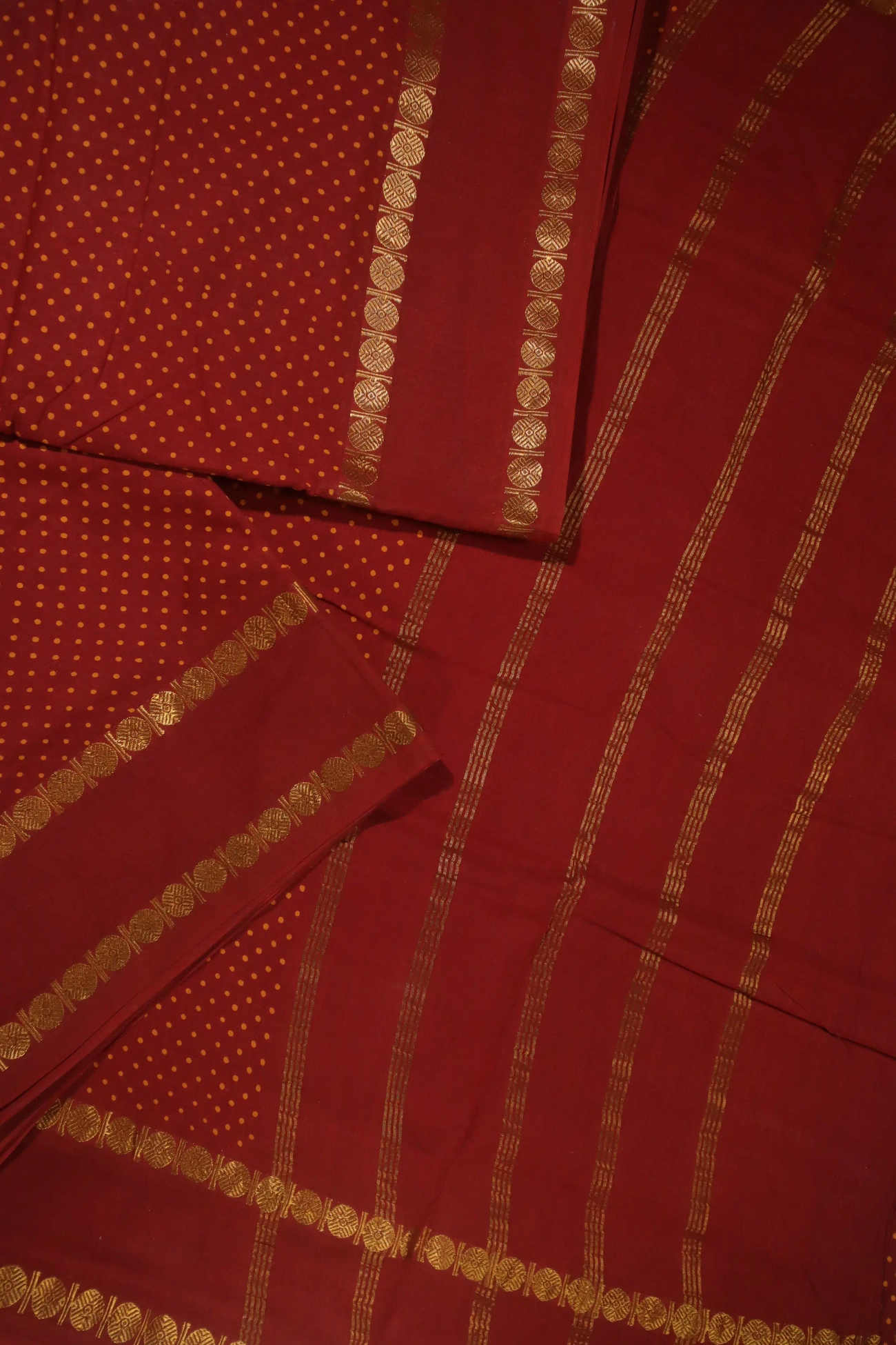 maroon-ruthratcham-rettai-pettu-dots-madisar-saree-ny000871-b