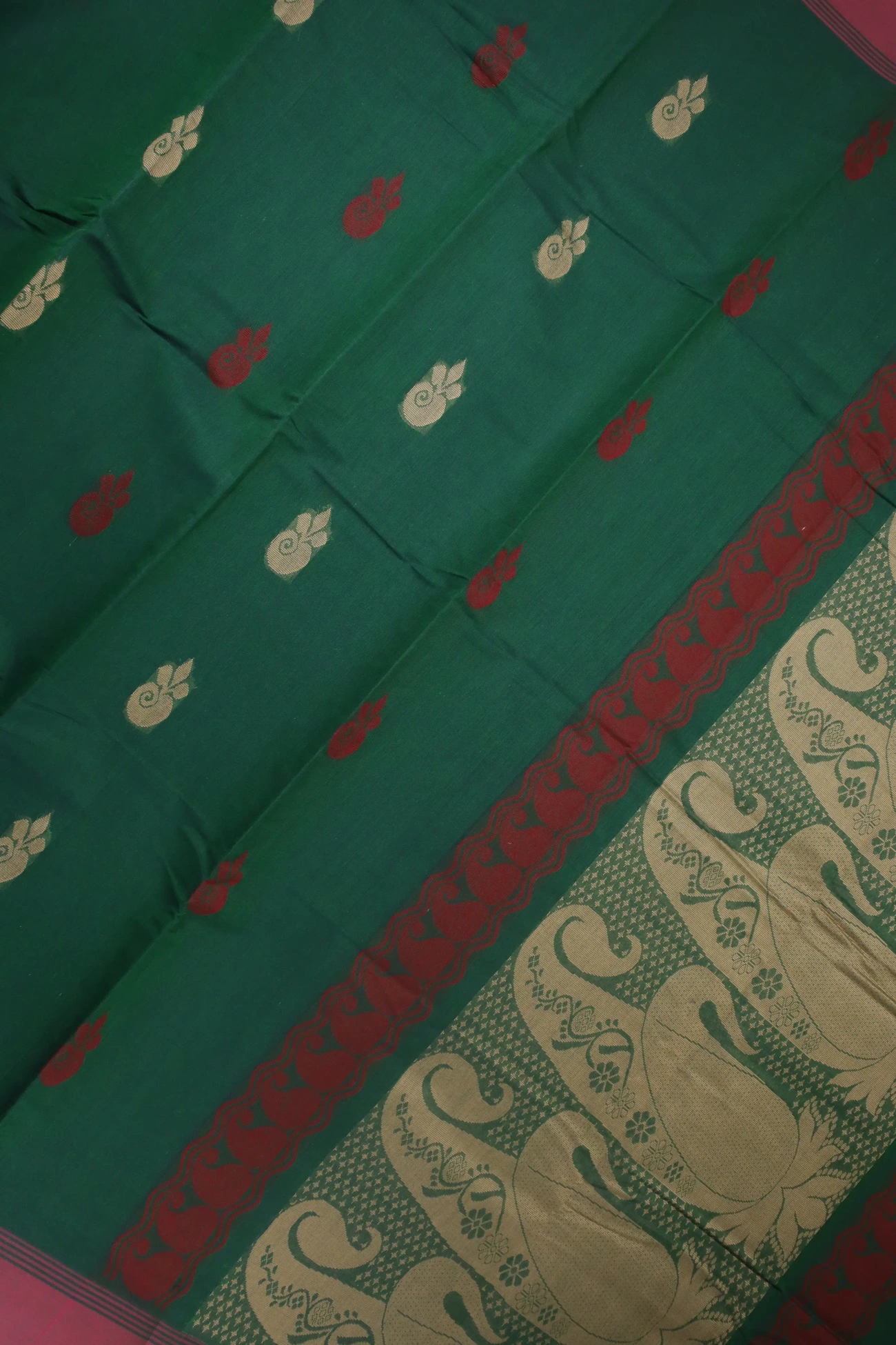 dark-green-flower-coimbatore-cotton-saree-cbe000260-c