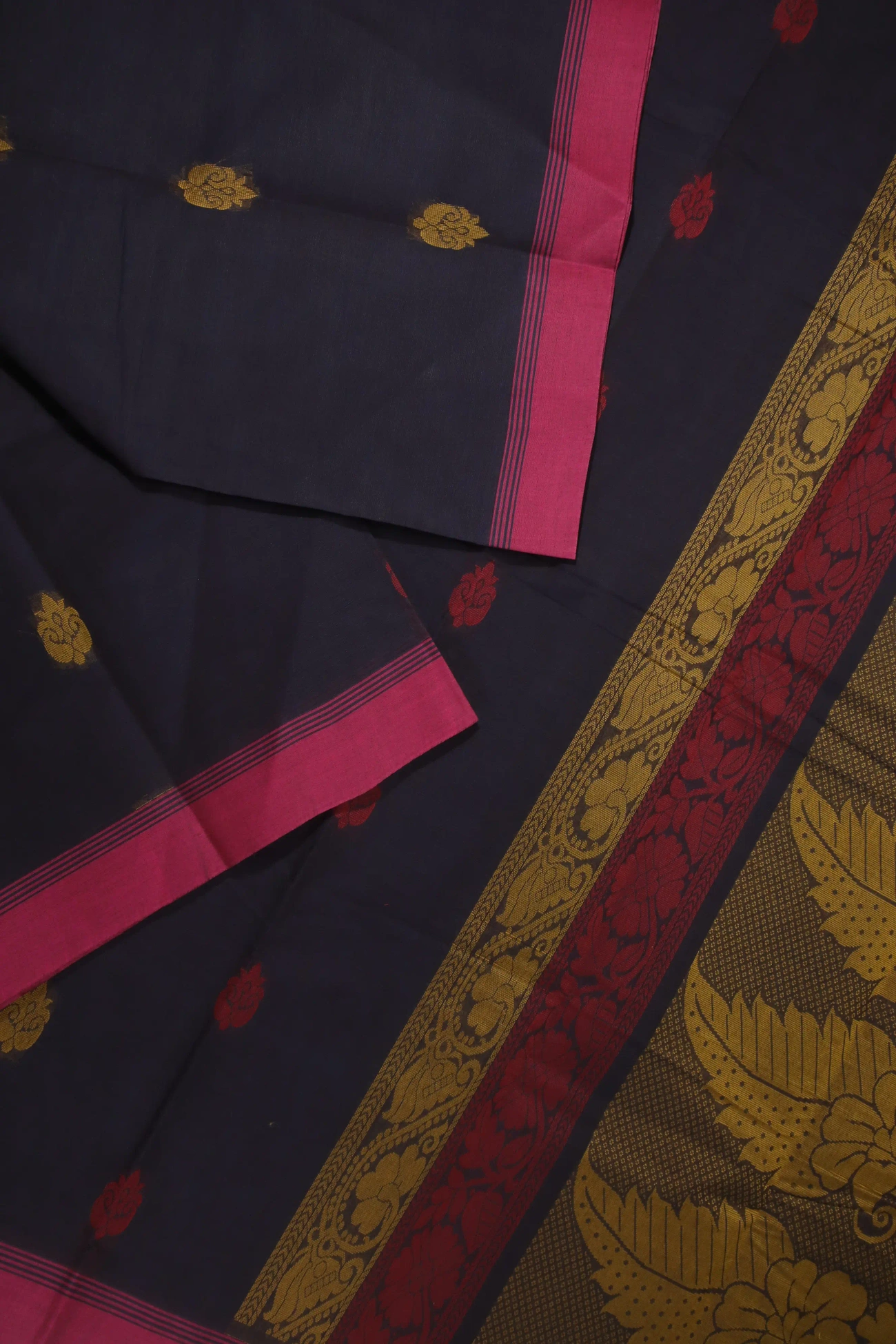 navy-flower-coimbatore-cotton-saree-cbe000205-b