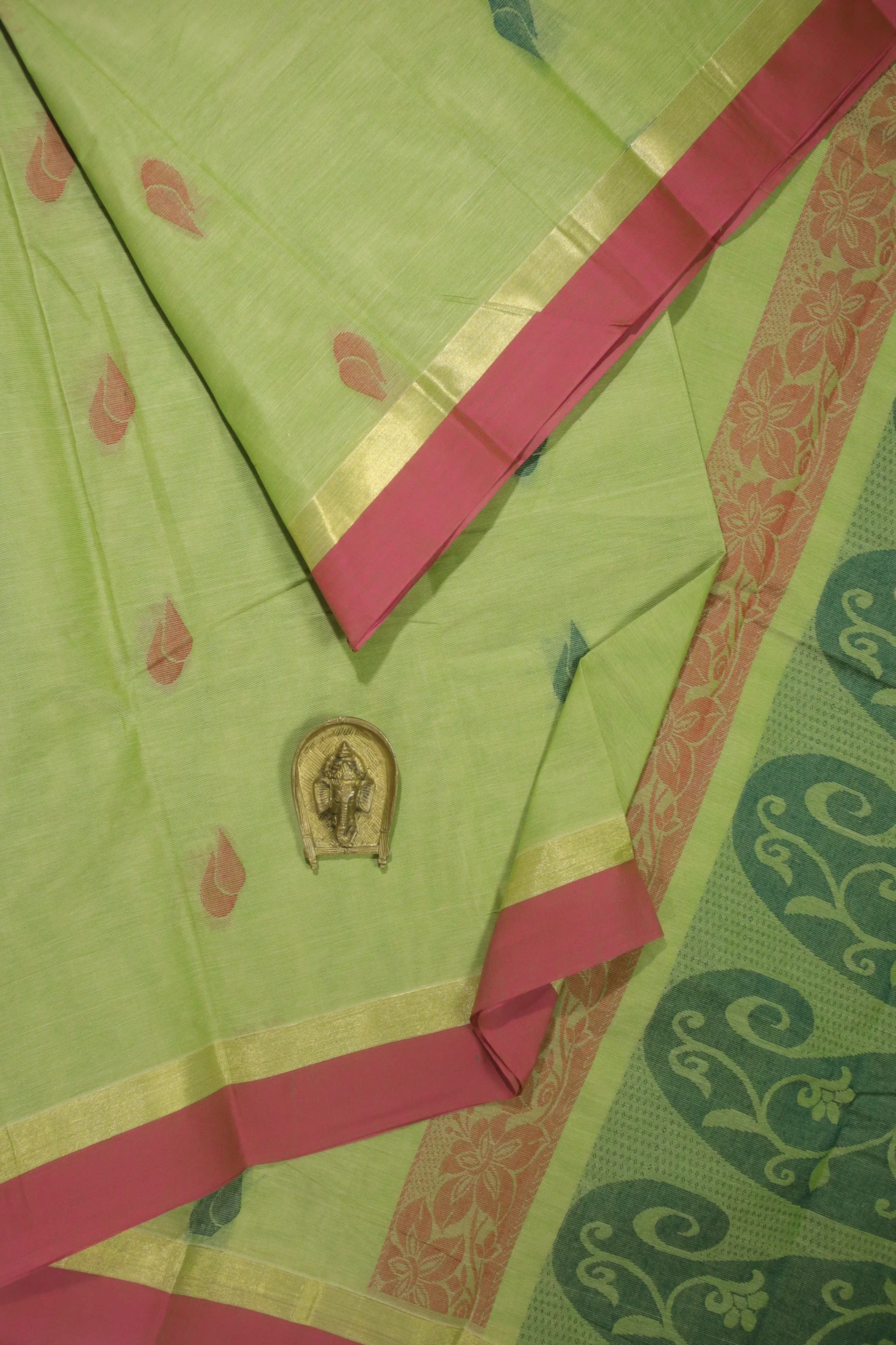 lime-green-rain-drops-mallimokku-coimbatore-cotton-saree-cbe000232-a