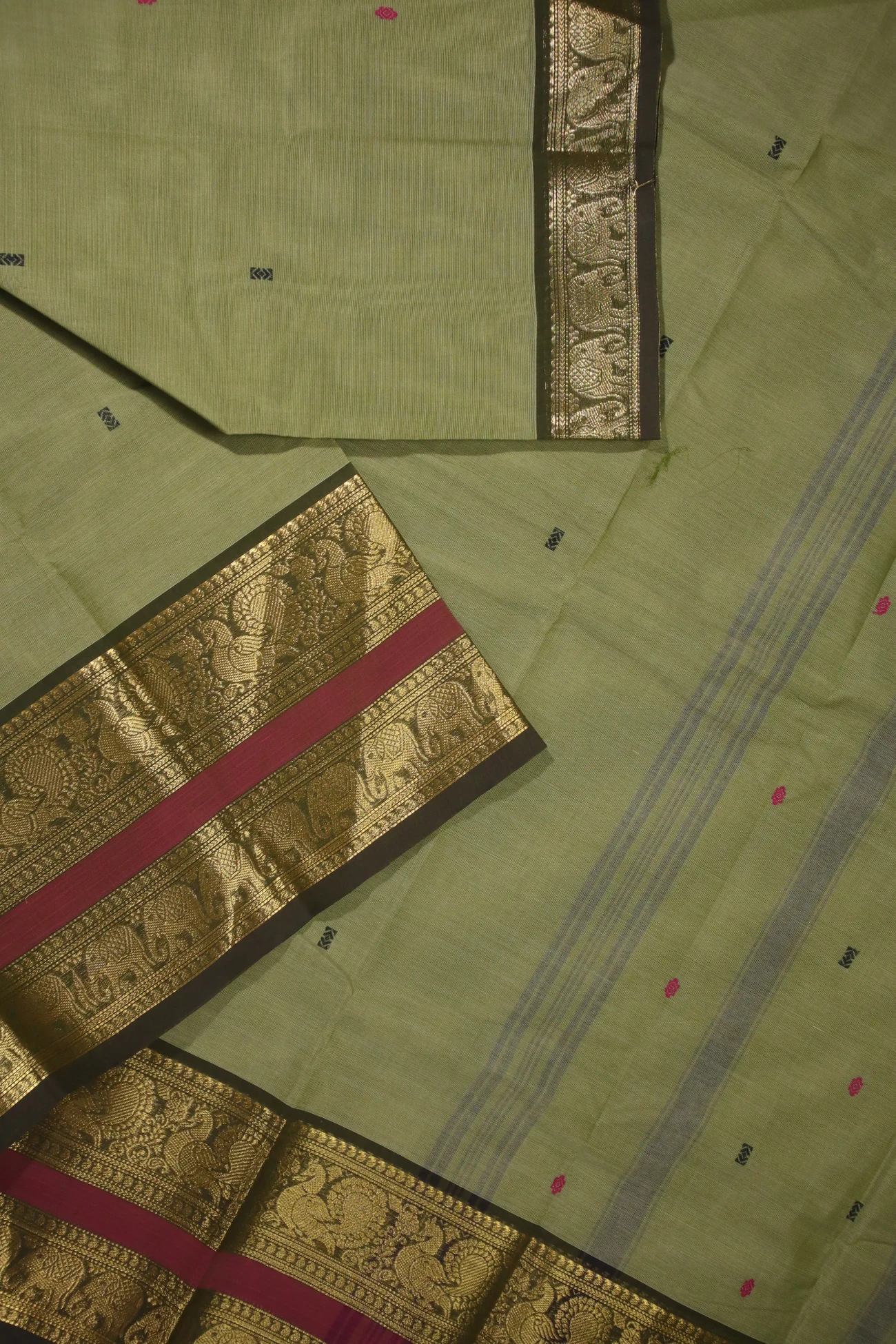 khaki-peacock-grand-chettinad-saree-gc001567-b