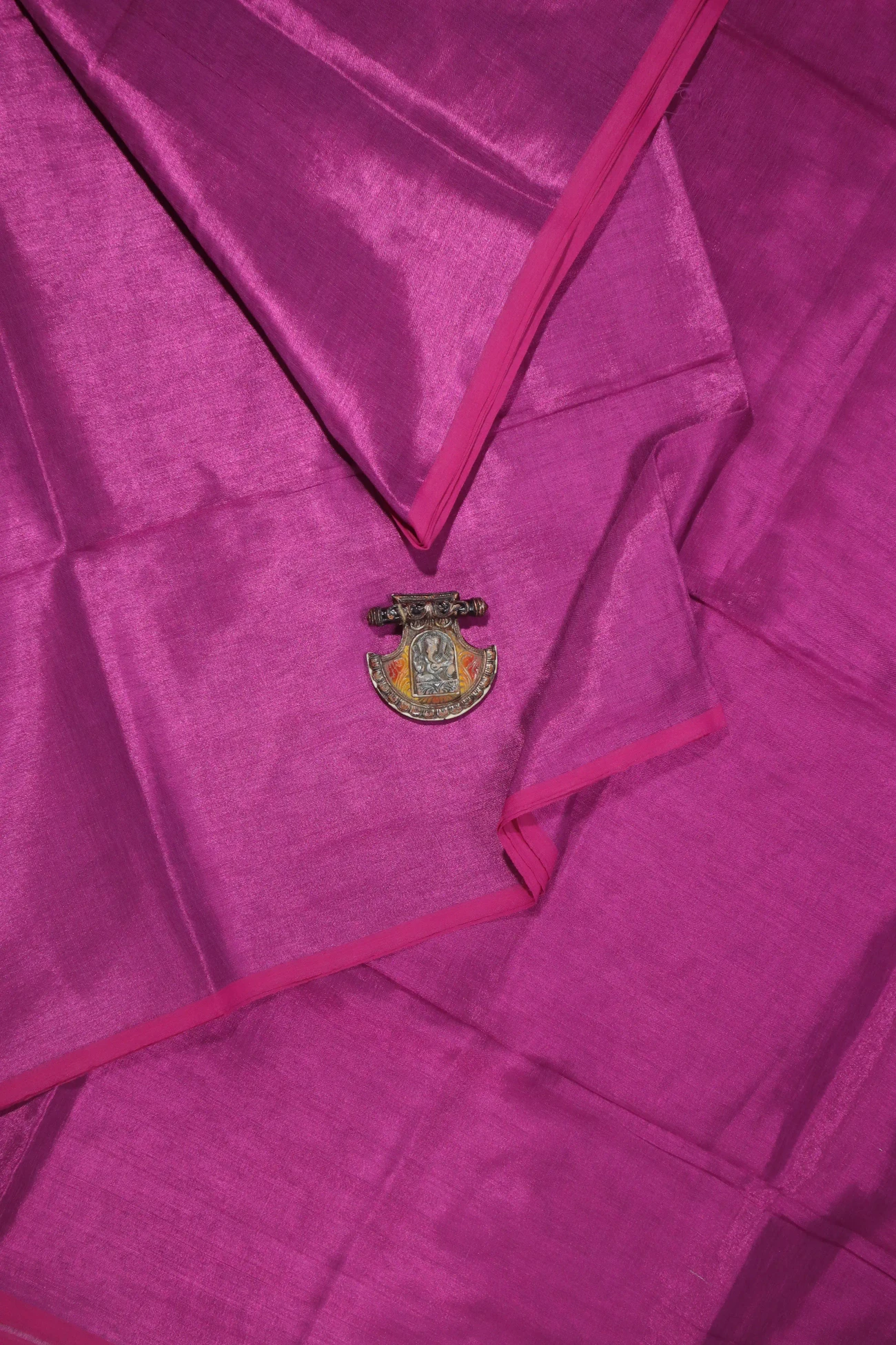 deep-pink-plain-bengal-saree-kh001812-a
