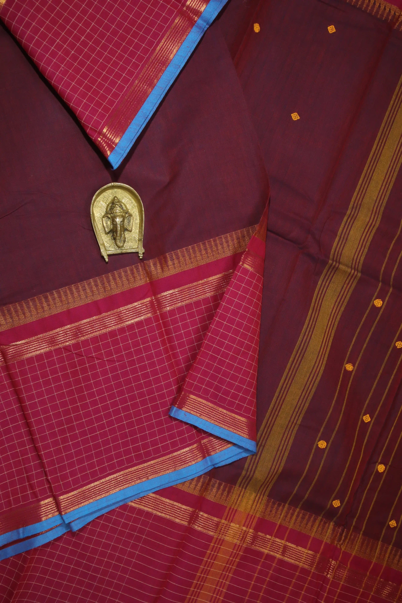 maroon-checked-grand-chettinad-saree-gc001215-a