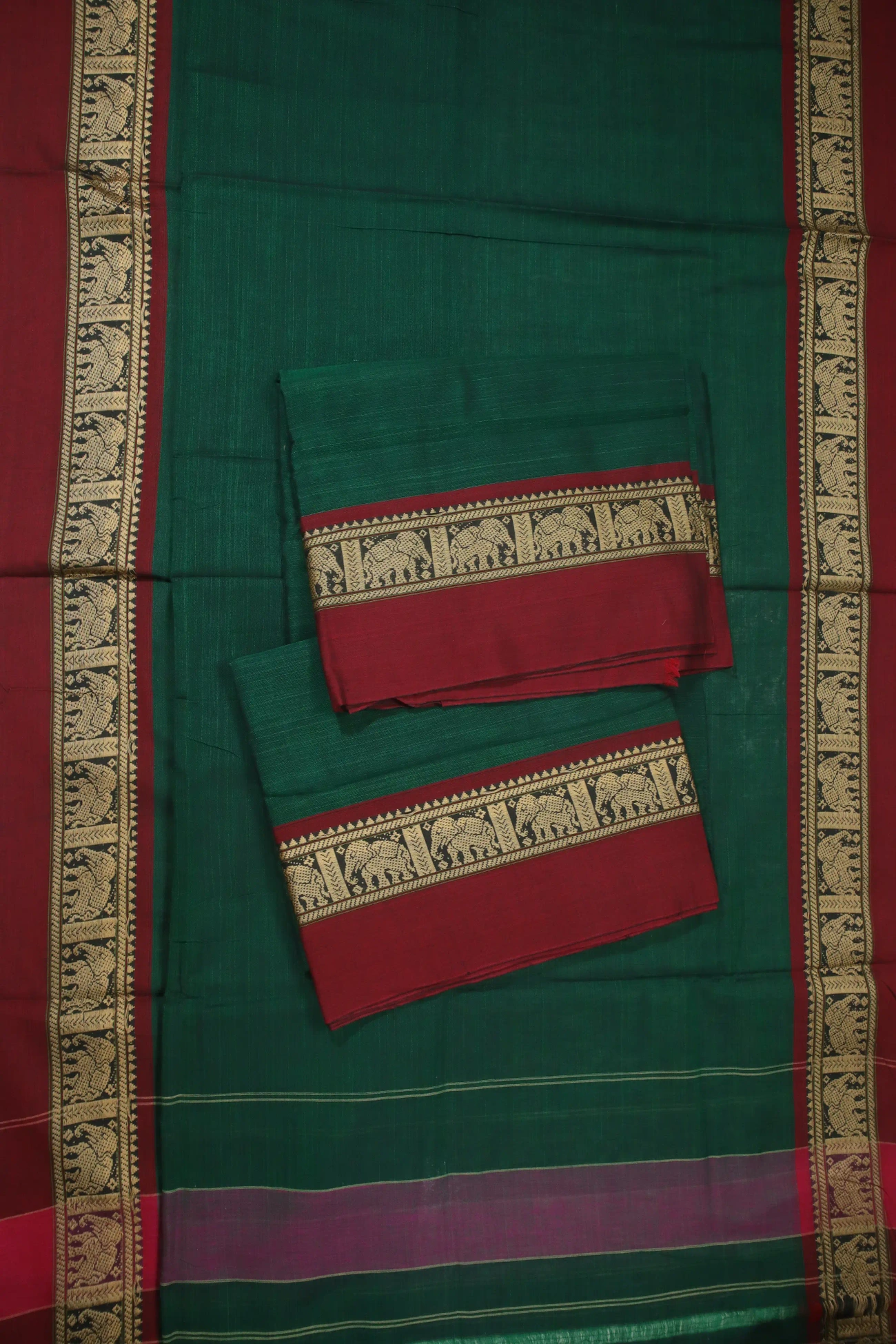 dark-green-elephant-narayanpet-dress-material-nc000033-a