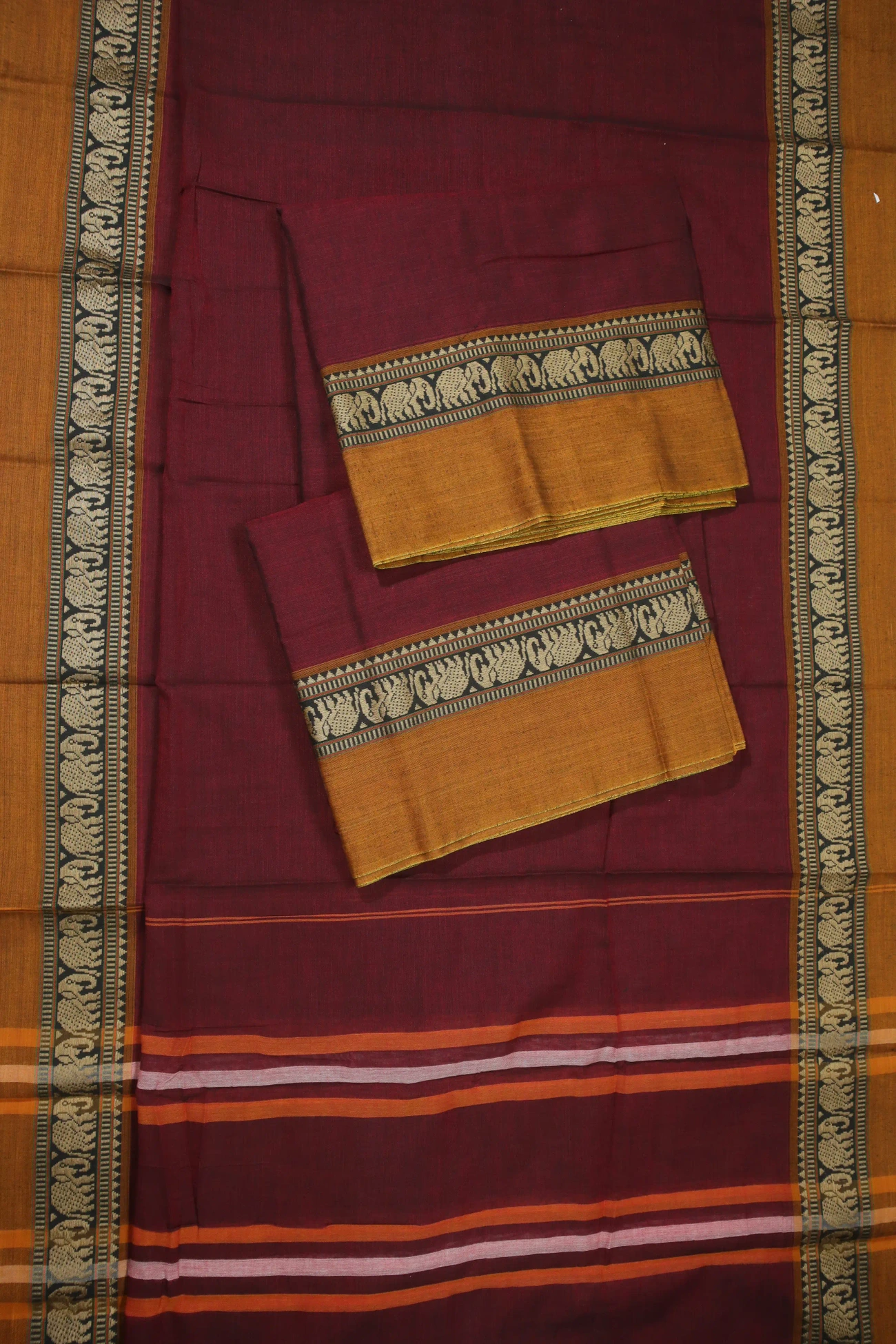 maroon-elephant-narayanpet-dress-material-nc000031-a