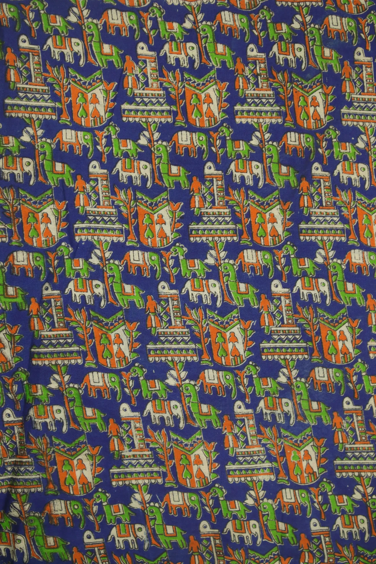 navy-elephant-kalamkari-fabric-kf000002-a